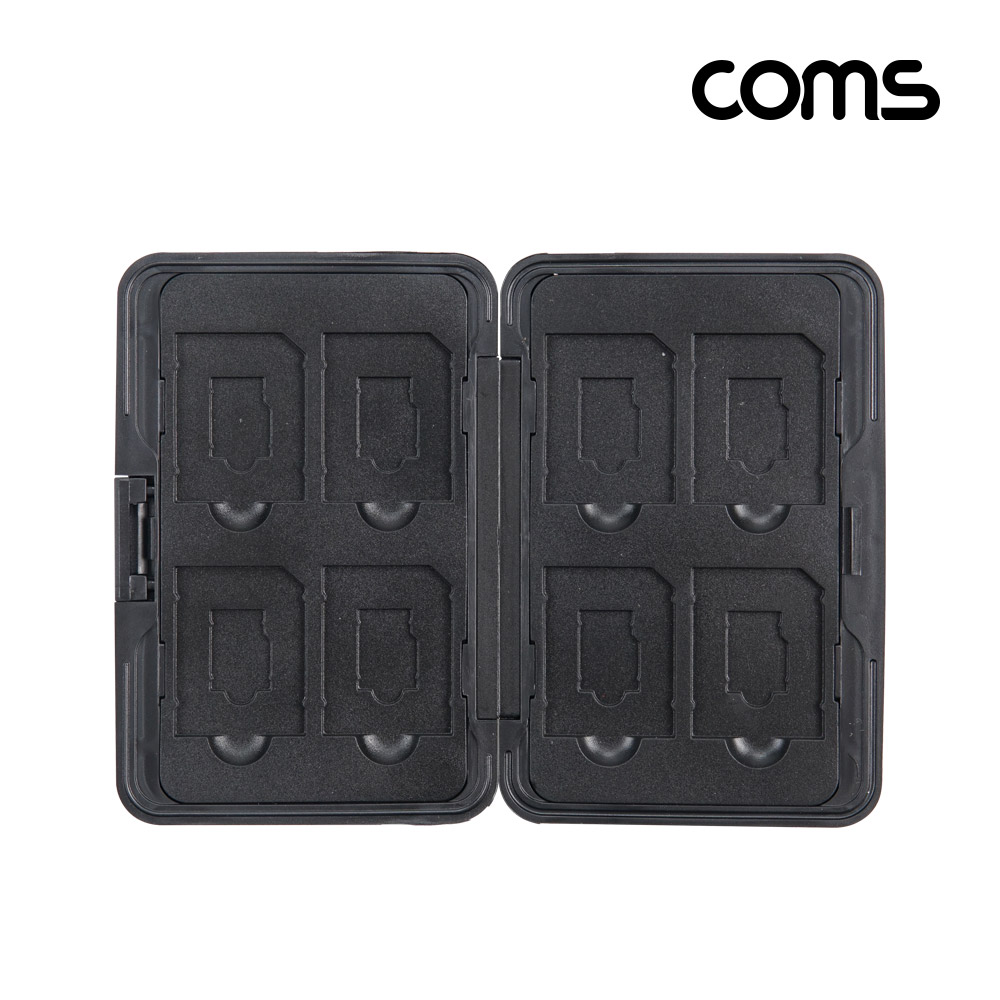 Coms 메모리카드 보관케이스 SD Card TF MicroSD 마이크로 휴대용