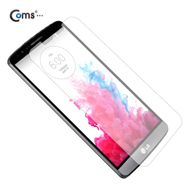 Coms 스마트폰 강화유리 보호필름(LG G3 전용)