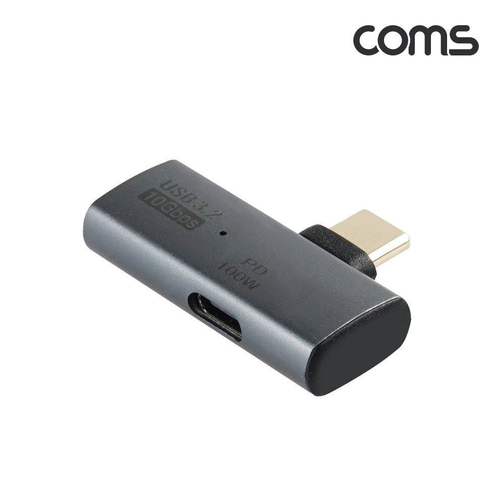 Coms OTG C타입 젠더 PD 100W 고속충전 USB 3.2 10Gbps