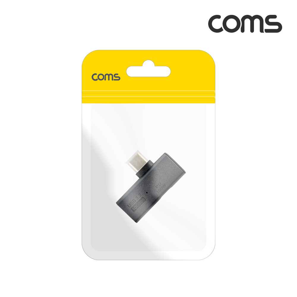Coms OTG C타입 젠더 PD 100W 고속충전 USB 3.2 10Gbps