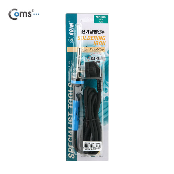 Coms 인두(아림) /일자형인두기/ARP-2040J/220V(40W)
