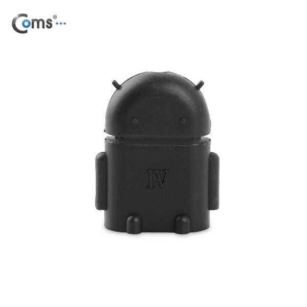 Coms 스마트폰 OTG 젠더-Micro M/USB F (Short type/Black)