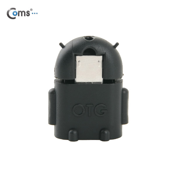 Coms 스마트폰 OTG 젠더-Micro M/USB F (Short type/Black)