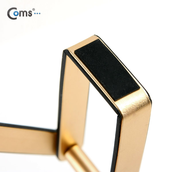 Coms 스마트폰 거치대(접이식 스탠드) Gold