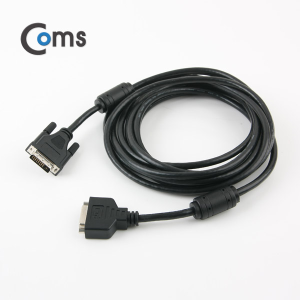 Coms DVI 디지털 듀얼 연장 케이블 5M