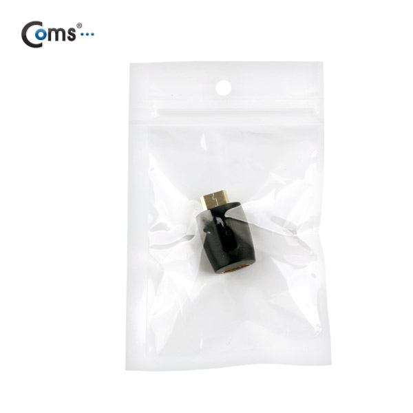 Coms HDMI 젠더(Mini HDMI M/F) 연결용/원형, 연장 M/F