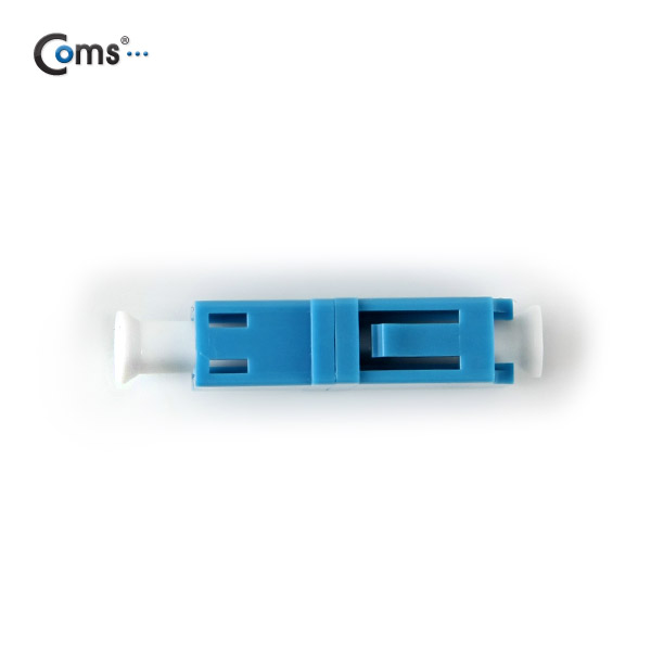 Coms 광패치코드 커플러, I형 LC F/F, Simplex, Blue