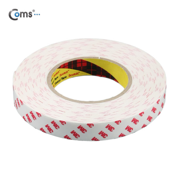 Coms 3M 양면테이프(폭 : 20mm, 길이 : 10m, 두께 : 1.2mm)