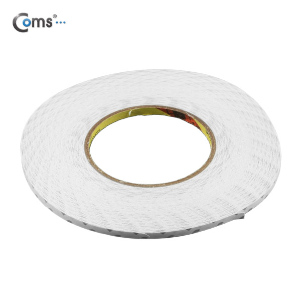 Coms 3M 양면테이프 (총 길이 50m, 폭 5mm, 두께 0.1mm)