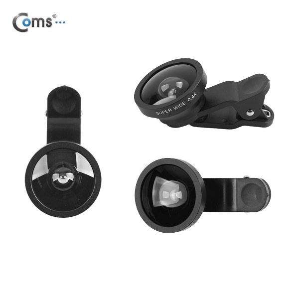 Coms 셀카렌즈, 스마트폰 카메라 확대경 (셀카 와이드 모드)