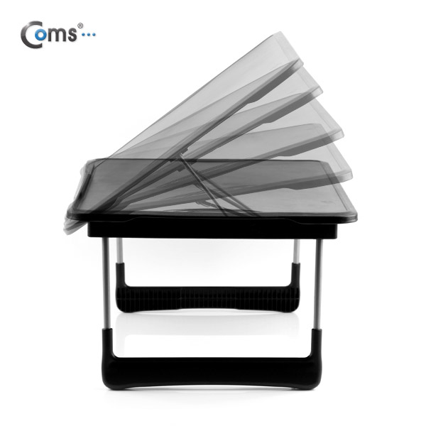 Coms 노트북 스탠드(다기능), 각도조절, LAP DESK, 독서대, 베드트레이