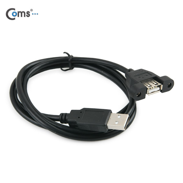 Coms USB 포트, 100cm/MF형/판넬형/브라켓 연결용, Black