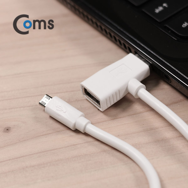 Coms 2 in 1 Micro USB(B) 고속충전 케이블 1M / (충전 전용 케이블)