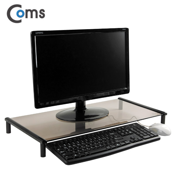 Coms 모니터,노트북 높이조절 스탠드, 1단 (620*309 = 1ea)