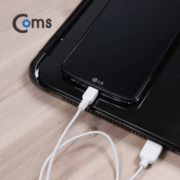 Coms USB/Micro USB(B) 케이블(양면컨넥터)