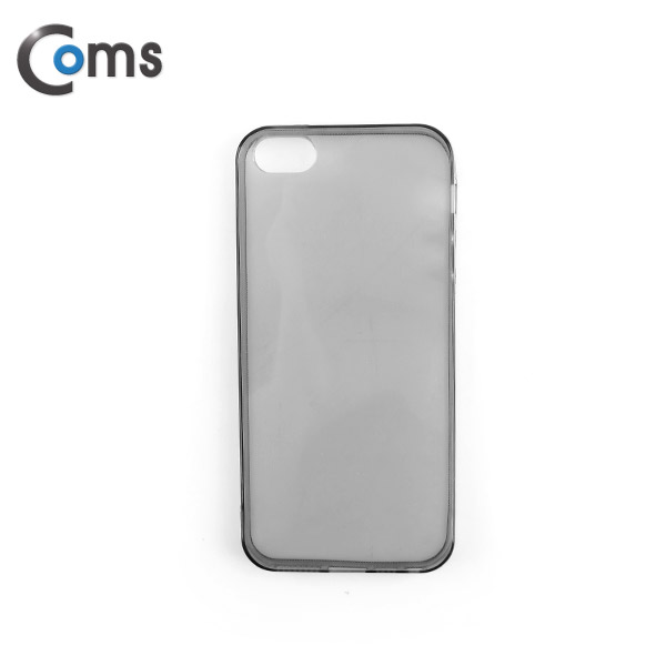 Coms 스마트폰 케이스(흑투명), iOS Phone 5