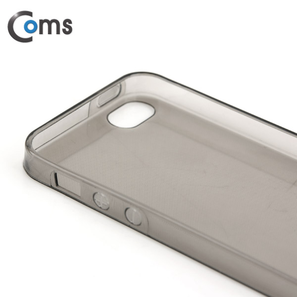 Coms 스마트폰 케이스(흑투명), iOS Phone 5