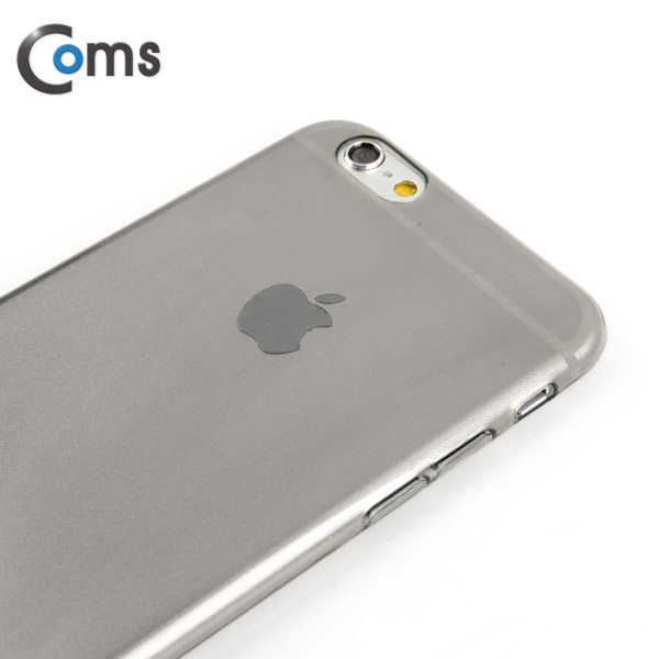 Coms 스마트폰 케이스(흑투명), iOS Phone 6 (4.7형)