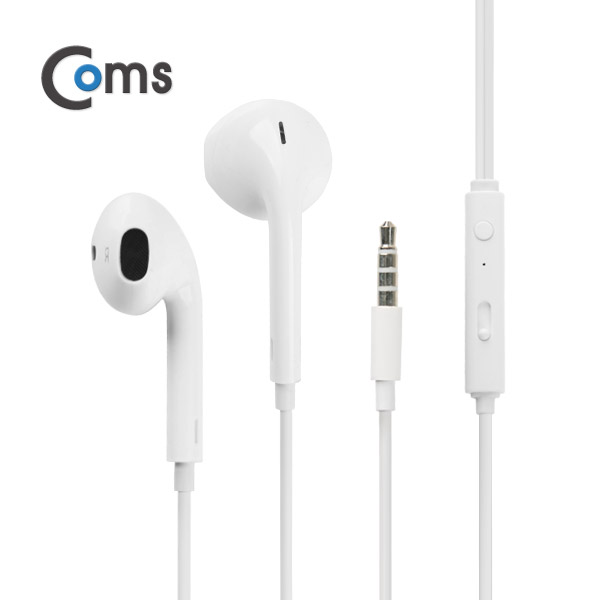 Coms 이어폰(KUCIPA) H12/고급형/커널형/White