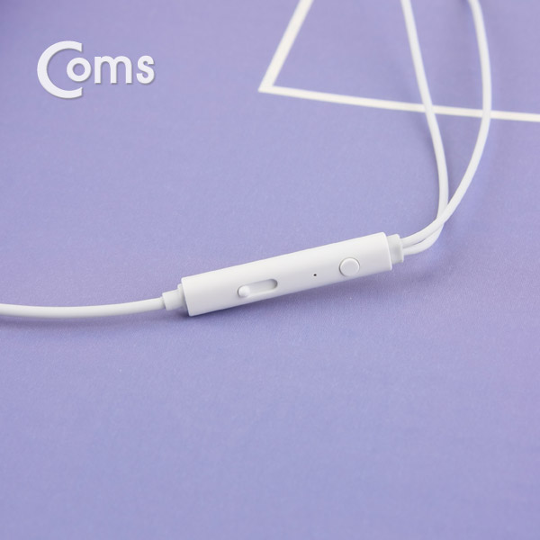 Coms 이어폰(KUCIPA) H12/고급형/커널형/White