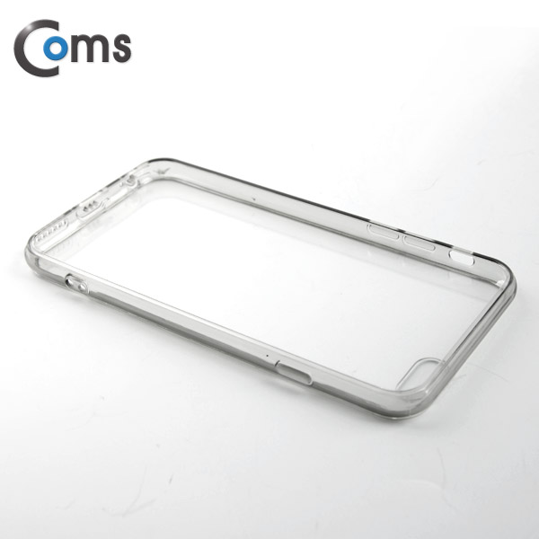 Coms 스마트폰 케이스(흑투명 테두리), iOS Phone 6 (4.7형)