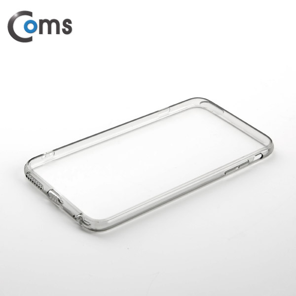 Coms 스마트폰 케이스(흑투명 테두리), iOS Phone 6 (5.5형)