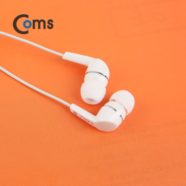 Coms 이어폰(X-521) White