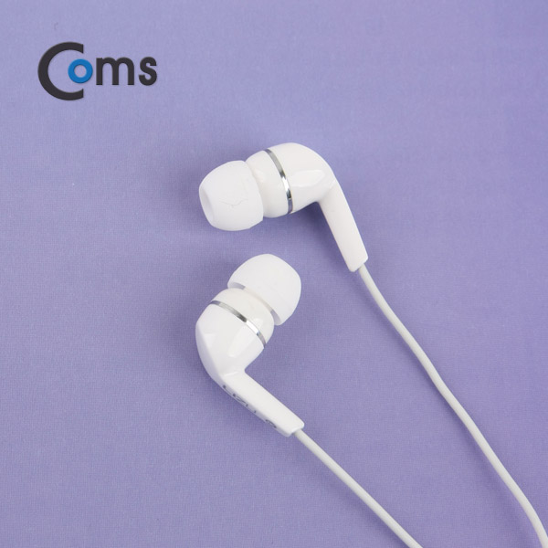 Coms 이어폰(X-521) White