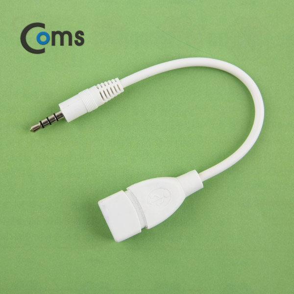 Coms USB 케이블 Short A(F) to ST 3.5(M) 20