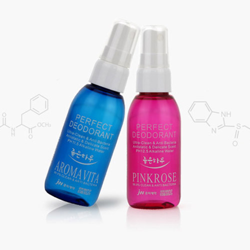의류-섬유탈취제(좋은하루) PINK ROSE / 60ml, 액체타입