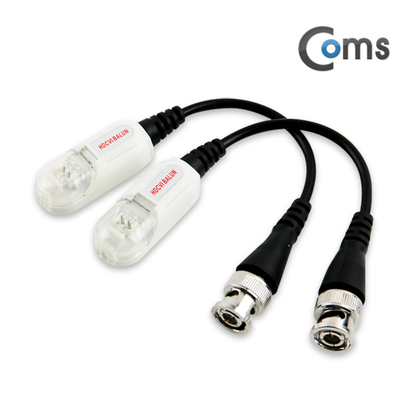Coms BNC 리피터(Balun), CCTV신호연장/HDCVI, 터미널2P 타입/Long