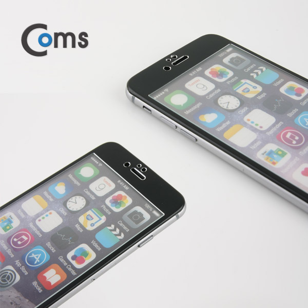 Coms 스마트폰 보호필름(아이폰 6 Plus) Black