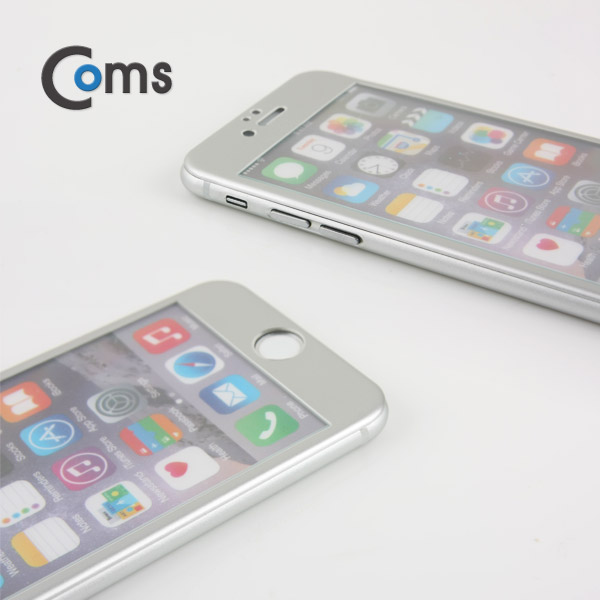 Coms 스마트폰 보호필름(아이폰 6 Plus) Silver