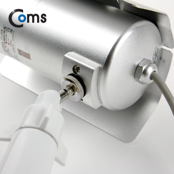 Coms CCTV용 거치대(White), 1관절, 12cm/Plastic