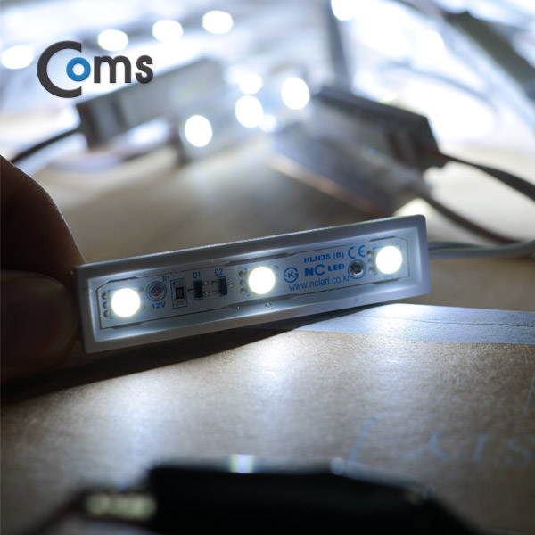 Coms 문자간판용LED모듈(50ea) DC 12V/60mA / 길이 4.5M