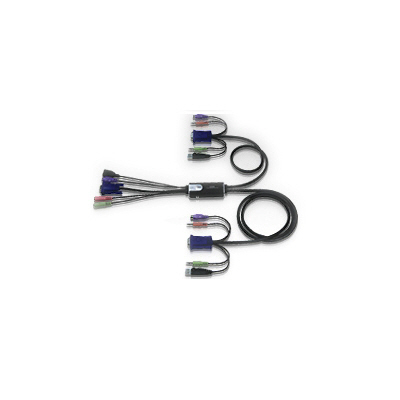 [ATEN] 2-Port Hybrid KVM 스위치 with Audio CS52A-AT