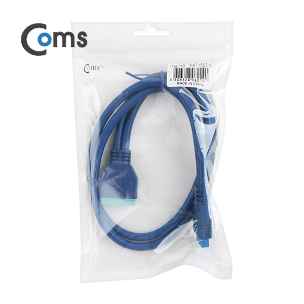 Coms USB 3.0 케이블(20P 연장) 50cm