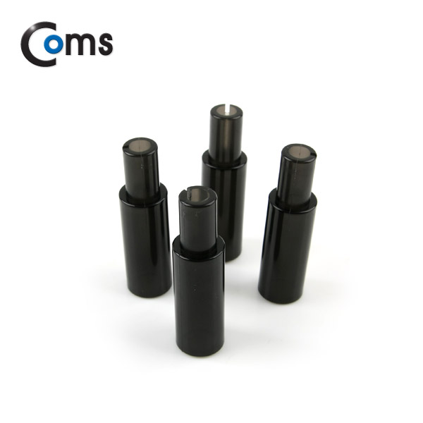 Coms 모니터 스탠드 높이조절-기둥 (5cmx4ea, 블랙)