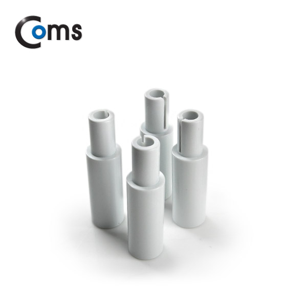 Coms 모니터 스탠드 높이조절-기둥 (5cmx4ea, 화이트)