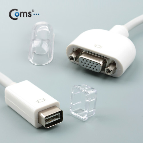 Coms Mini DVI 젠더 - VGA 변환용/ 맥북호환용