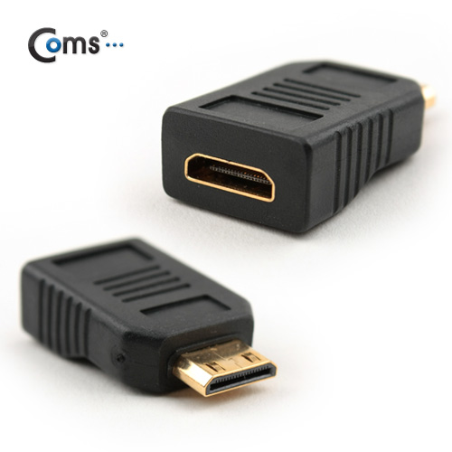 Coms HDMI 젠더(Mini HDMI M/F)