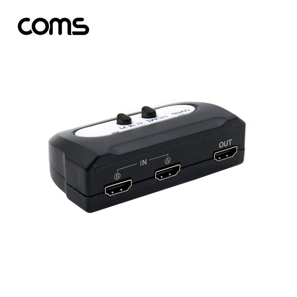 Coms HDMI 수동 선택기 2:1