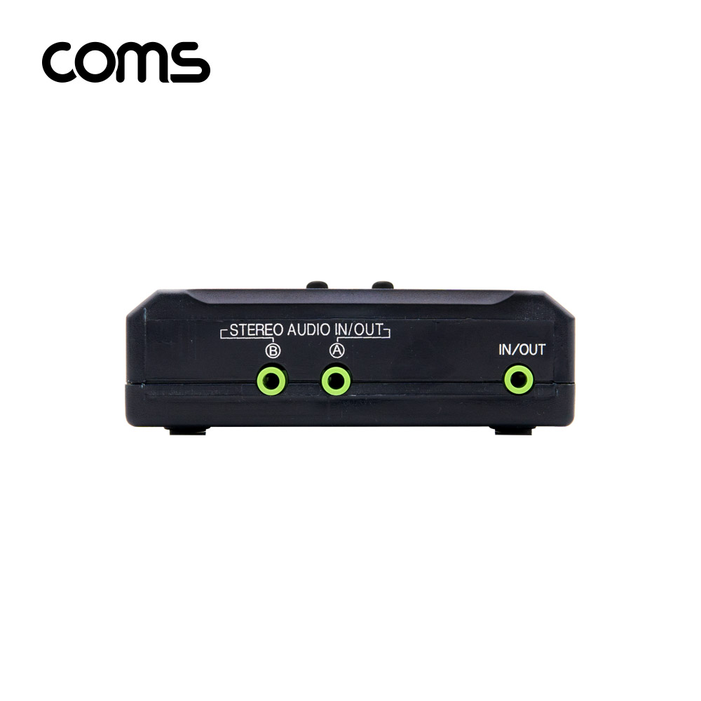 Coms Stereo 수동 선택기 2:1