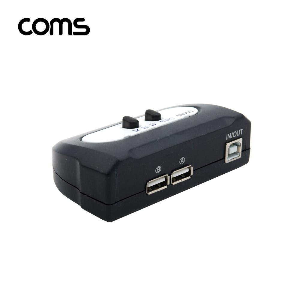 Coms USB 수동 선택기 2:1 / A타입 2포트/ B타입 1포트