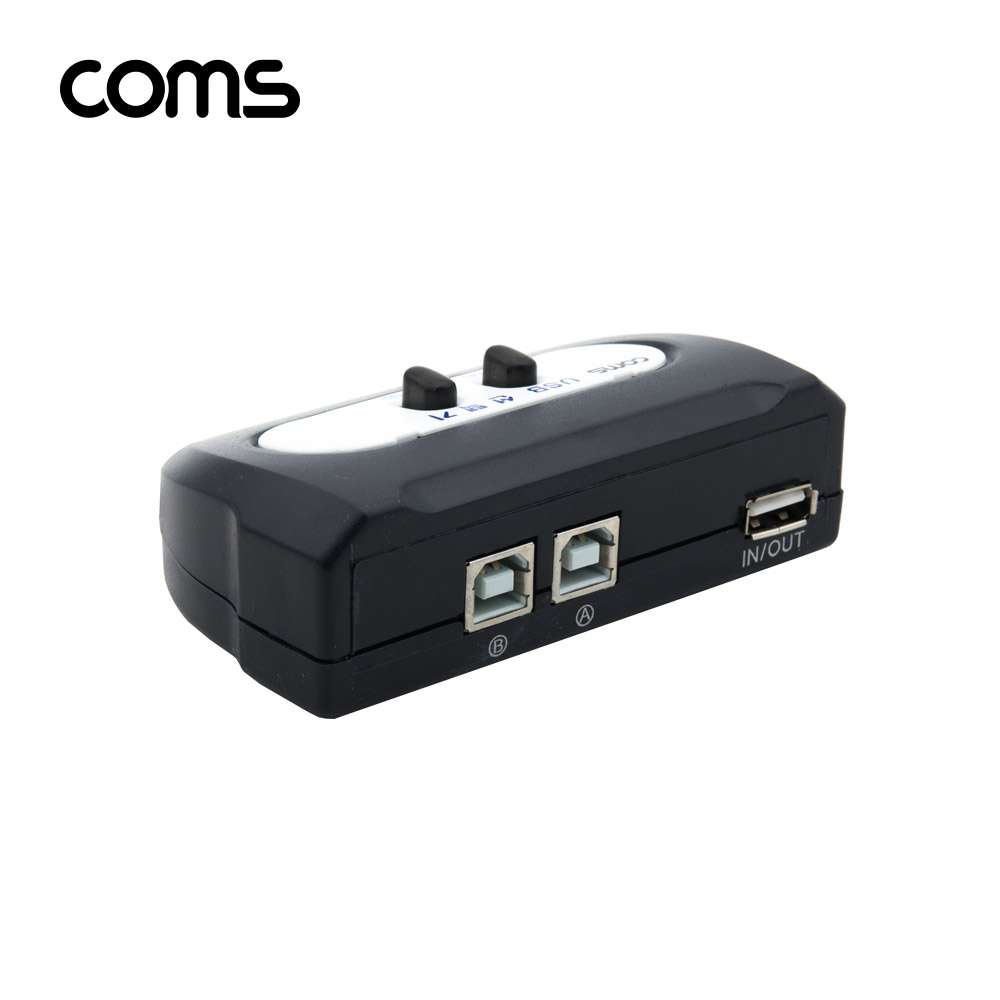 Coms USB 수동 선택기 2:1 / A타입 1포트/ B타입 2포트