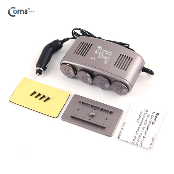 Coms 차량용 시가 소켓(4구), MW232