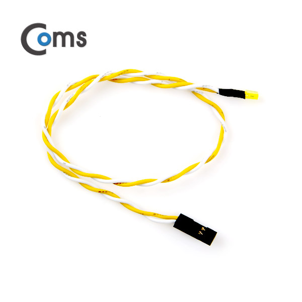 Coms PC LED 케이블(YELLOW), PC 내부 LED용