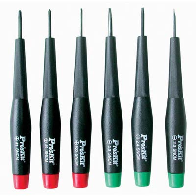 Prokit 드라이버세트/십자3pcs/ 일자3pcs