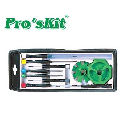 Prokit 드라이버 세트/육각/ 일자형/8pcs