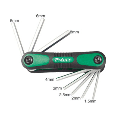 Prokit 육각 드라이버 - 렌치 세트 타입/ 8가지 타입